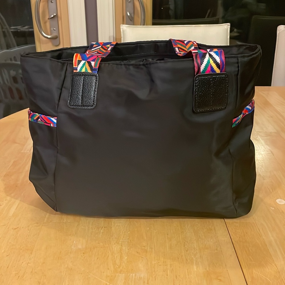 Nylon zip tote